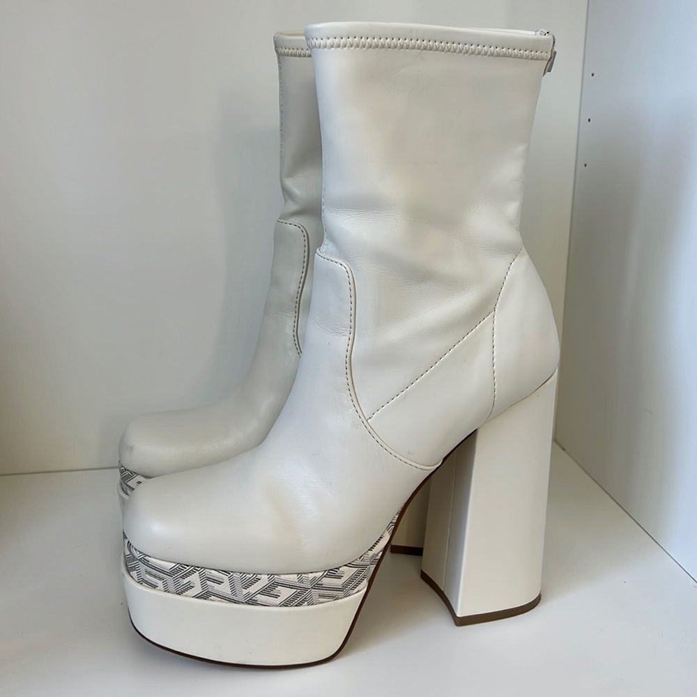 Guess Caballa Faux Leather Mid-Calf Boots